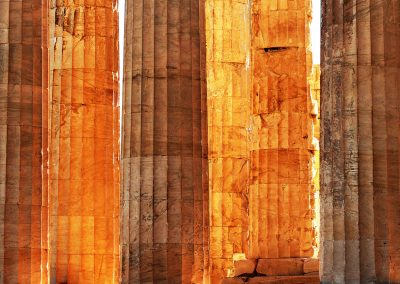 Colonnes du Parthénon, Athènes, Grèce (réf. M007)