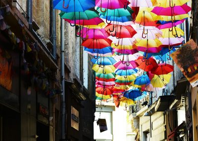 Ciel de parapluies, Avignon, Provence (réf. P043)