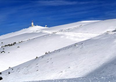 Mont Ventoux sous la neige, Provence (réf. P119)