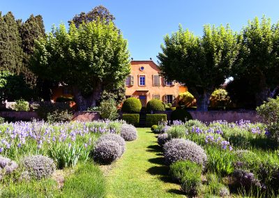 Jardin du pavillon de Galon, Cucuron, Provence (réf. P236)