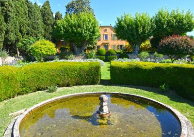 Jardin du pavillon de Galon, Cucuron, Provence (réf. P235)