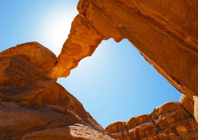 Arche dans le désert du wadi Rum, Jordanie (réf. M205)